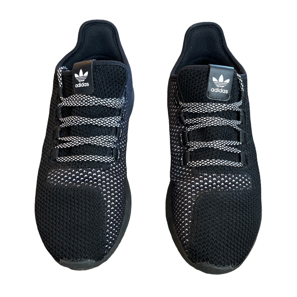adidas Black and White Athletic Shoes